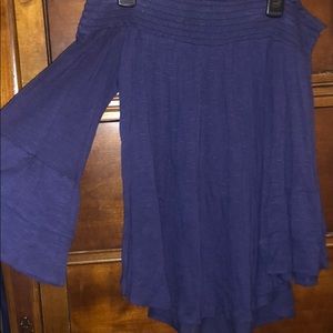 Off the shoulder dress shirt!